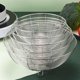 thumbnail image 4 of 2Pcs Practical Stainless Steel Wire Baskets Contemporary Stainless Steel Baskets For Efficient Kitchen Storage 26 cm, 4 of 4
