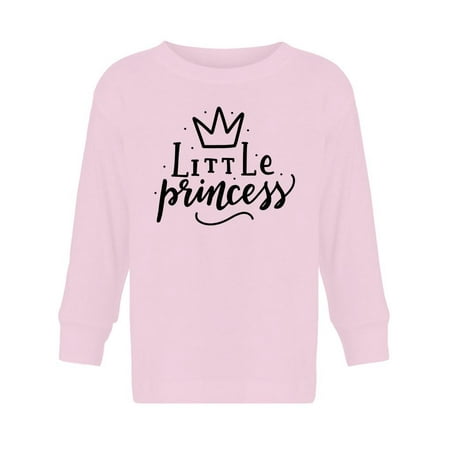 

Little Princess Slogan Design Long Sleeve Toddler s -Image by Shutterstock