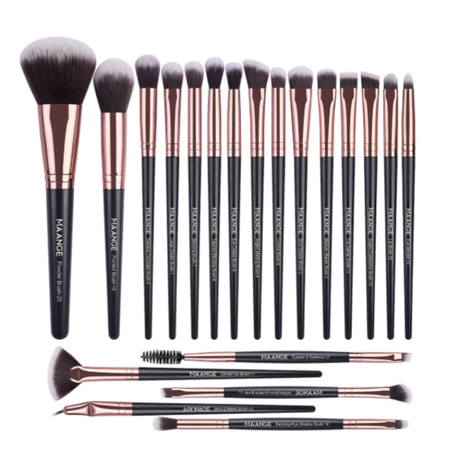 20 Piezas Brochas De Maquillaje Profesional