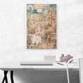 thumbnail image 2 of ARTCANVAS Mary Among a Multitude of Animals 1503 Canvas Art Print by Albrecht Durer - Size: 26" x 18" (0.75" Deep), 2 of 9