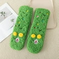 thumbnail image 2 of Ruimatai Women's Cozy Fleece Slipper Socks Non-Slip Winter Warm Home Booties Soft Plush, 2 of 8