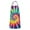 Rainbow Tie Dye-1, variant on Rainbow Tie Dye Wave Pattern Apron-Garden Aprons for Women with Pockets-Cotton Linen Waterproof Kitchen Cooking Gardening Aprons Adjustable for Kitchen,Cooking,BBQ and Salon 33x27 Inch