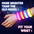 thumbnail image 3 of Pulseras LED Glow KIRALUMI, 8 unidades, para fiesta de Navidad, 3 of 5