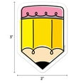thumbnail image 4 of Creative Teaching Press Core Dcor Doodle Pencil 3" Designer Cut-Outs, 36 Per Pack, 3 Packs, 4 of 6