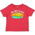 thumbnail image 3 of Inktastic My 1st Pi Day Blue Green Pie Pan Pun Boys or Girls Baby T-Shirt, 3 of 5