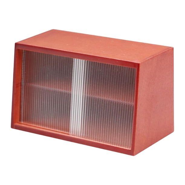 Muebles para , Mostrador de Exhibición de Comida en Miniatura para Pasteles, pequeña sala de Panadería, Caja a 1/12 para Decoración , Café Hugo gabinete de pastel de casa de muñecas