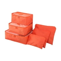 JoyMoreHome Packing Cubes - 6 Piece Compression Packing Cubes for Travel - Tear Resistant Travel Essentials Bag Organizer Set