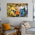 thumbnail image 6 of Diego Rivera 《Mural Mexican Revolution》 Wall Art Prints Canvas Poster Artworks Canvas Poster Room Aesthetic Wall Art Prints Home Modern Decor Gifts 08x12inch(20x30cm), 6 of 6