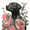 BlackDog, variant on Black Dog Floral Canvas Print, Wall Art for Living Room Bedroom Office Cafe Hallway Entryway Apartment