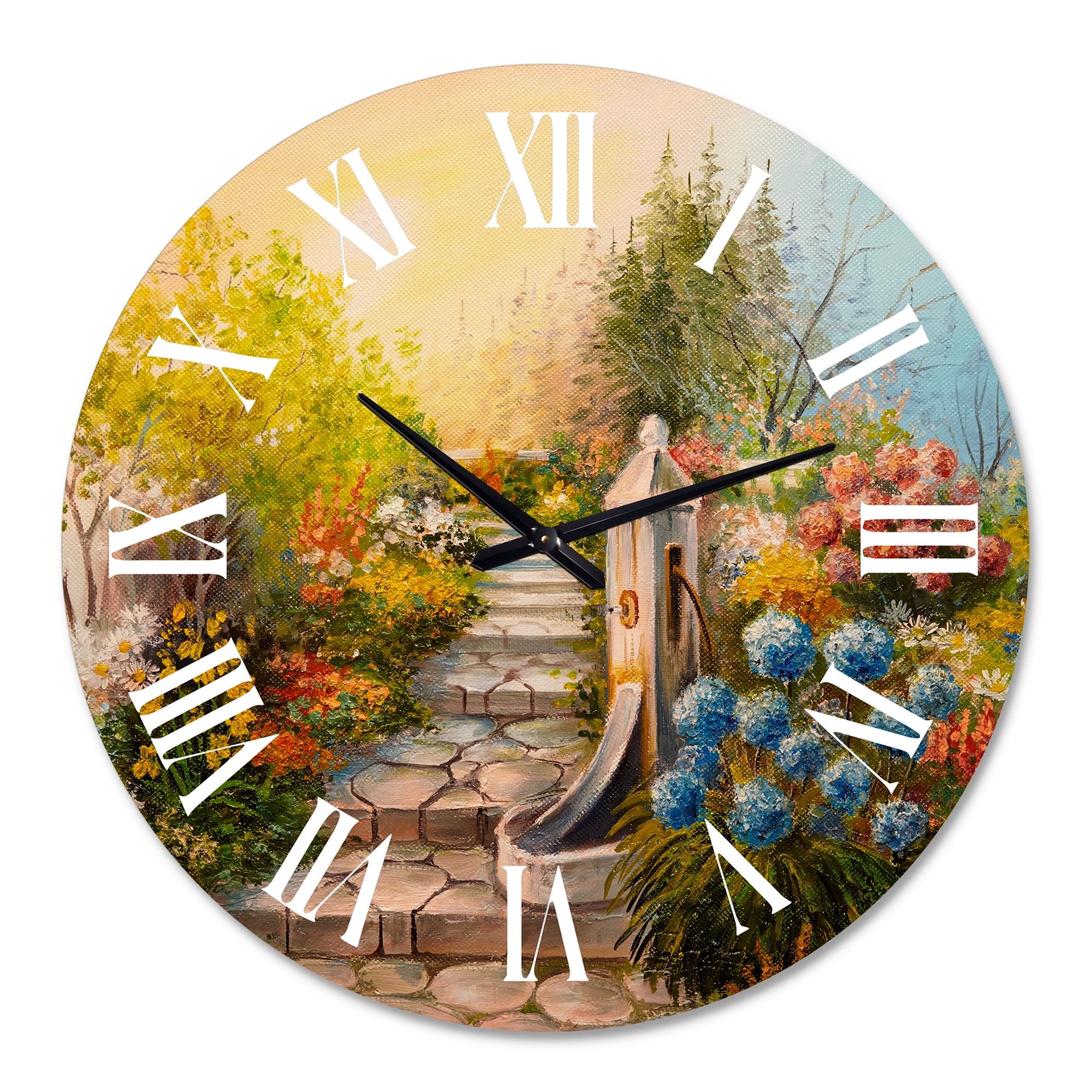 Designart 1 in Traditional Wall Clock