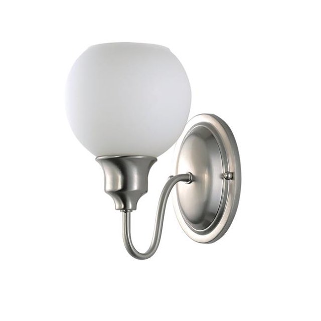 Maxim 1111SWSN Ballord 1-Light Wall Sconce, Satin Nickel