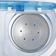 thumbnail image 2 of SuperDeal Compact Lightweight Twin Tub Washing Machine Top Load 6lbs Washer 4lbs Dryer, 2 of 11