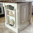 thumbnail image 6 of Ekena Millwork 3 3/4"W x 3 3/4"D x 35 1/2"H Kent Raised Panel Cabinet Column (Top Block: 6 1/8", Bottom Block: 7 1/8"), Maple, 6 of 7