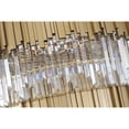 thumbnail image 4 of Design Living 60-Light Brass Stainless Steel Chandelier With Clear Crystals, 4 of 6