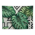 thumbnail image 5 of GOSMITH Tropical Green Banana Leaf Tapestry for Living Room Bedroom Dorm Decoration Painting, 5 of 6