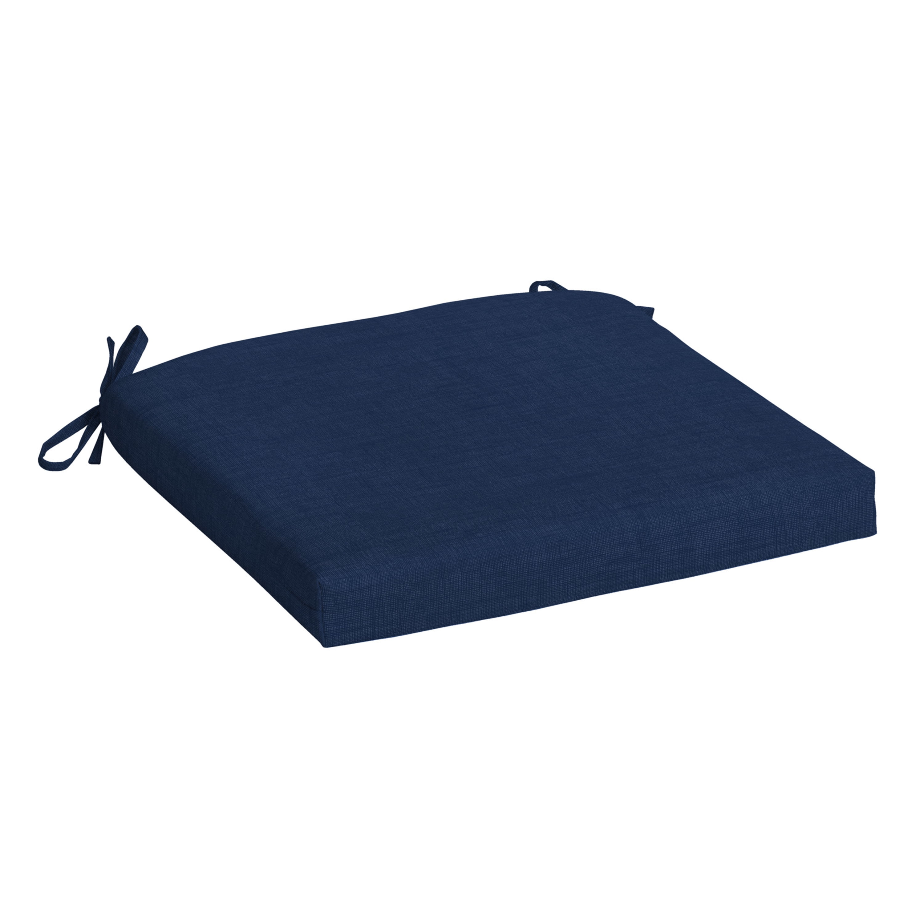 Arden Selections Outdoor Seat Cushion 18 x 19, Sapphire Blue Leala