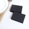 thumbnail image 1 of Scouring Pad Non-Scratch Scouring 4" x 2.8" Sponge Scrub Pads Cleaning Pad 8pcs Black, 1 of 7