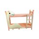 thumbnail image 5 of Pack of 2 Stackable 1/12 Scale Miniature Doll Furniture Bunk Beds Realistic Double Layer Beds DIY Decor Ornament Toy Pretend Play Landscapes Models Macarena Litera en miniatura, 5 of 8