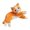 Orange, variante sur Bunblic Jouet Chat Réaliste Poupée Chat pour Enfants Câlin Cadeau Dessin Animé Chaton en Peluche Doux Réaliste pour Canapé Chambre Maison Voiture Déco Blanc