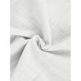thumbnail image 5 of Sinhoon Womens Button V Neck Cardigan Top Loose Long Sleeve Cotton Linen Shirt Buttoned Shirt Top With Rolled Sleeves white, 5 of 5