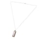 thumbnail image 2 of Metal Chain Necklace Style Mini Mouth Organ Silver Tone, 2 of 4