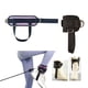 thumbnail image 5 of 1 par de correas de tobillo acolchadas con retroceso, muñequeras para tobillo, máquina de cable multifuncional, entrenamiento de piernas, muñequeras para tobillos, 5 of 12