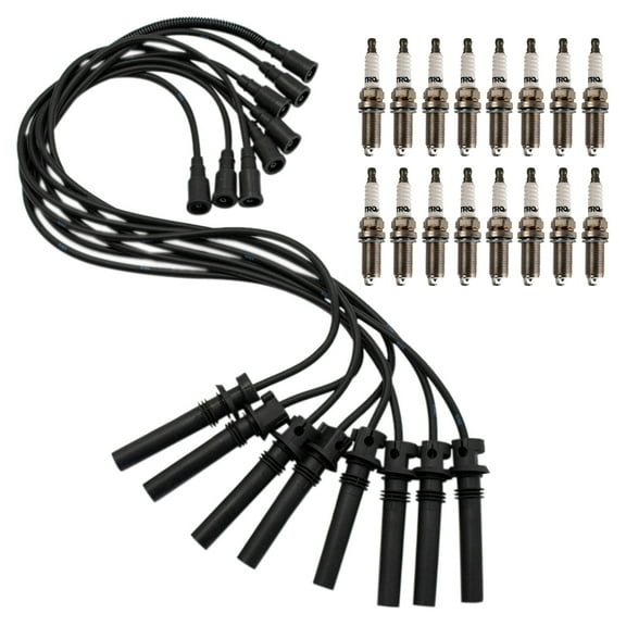 TRQ Ignition Kit Spark Plug & Wire Set For Dodge Ram Pickup Truck V8 5.7L TKA01323