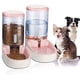 thumbnail image 1 of Dispensador automático de agua y comida para mascotas, gatos, perros, 3,8 l, con 1 dispensador de agua y 1 comedero automático Adepaton  MZQ-0069-4, 1 of 7
