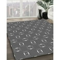 thumbnail image 3 of Ahgly Company Machine Washable Indoor Rectangle Transitional Gray Area Rugs, 5' x 8', 3 of 7
