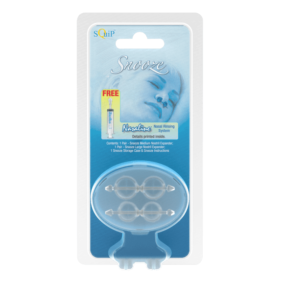 Squip Snooze - Nostril Expander Combo. Nasal Dilators