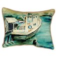 thumbnail image 2 of Betsy Drake ZP932 Oyster Boat Throw Pillow- 20 x 24 in., 2 of 4