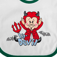 thumbnail image 4 of Inktastic Lil' Devil Boys or Girls Baby Bib, 4 of 4