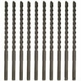 thumbnail image 2 of 10PCS, 1/2" X10", SDS Plus Rotary, Hammer Concrete Masonry Carbide, Drill Bits, 2 of 4