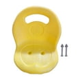 thumbnail image 1 of Asiento de triciclo para niños, cómodo asiento de kart, asiento de carrito, sillín grueso Amarillo, 1 of 9