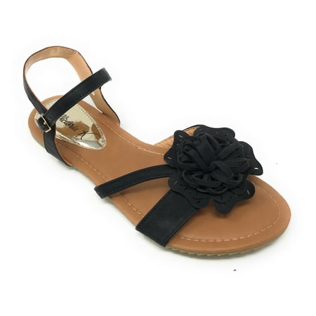 

Victoria K Two Strap Flower Sandal (Women s)