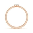 thumbnail image 2 of ANGARA Natural Marquise Diamond Solitaire Split Shank Ring in 14K Rose Gold for Women (Size-5x3mm| Color-K| Clarity-I3) | April Birthstone, Anniversary, Jewelry Gift for Women | Natural Diamond Ring, 2 of 8