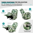 thumbnail image 4 of Set of 2 Swivel Rocking Recliner Glider Rocker Chairs Nursery Chair Backrest Footrest Armchair Sofa for Living Room Entertainment Green, 4 of 9