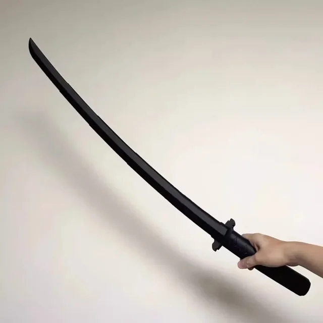 Épée Samouraï Rétractable Créative Décompression Jouet de Rôle en Plastique Amusant 3D Modèle Épée Samouraï Rétractable
