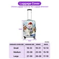 thumbnail image 5 of Hello Winter Persian Frosty Morning Walk Welcome Snowy Christmas Travel Luggage Cover Cat Lover Kitten Owner Gifts Suitcase Dust Protective Decor - 02018, 5 of 5