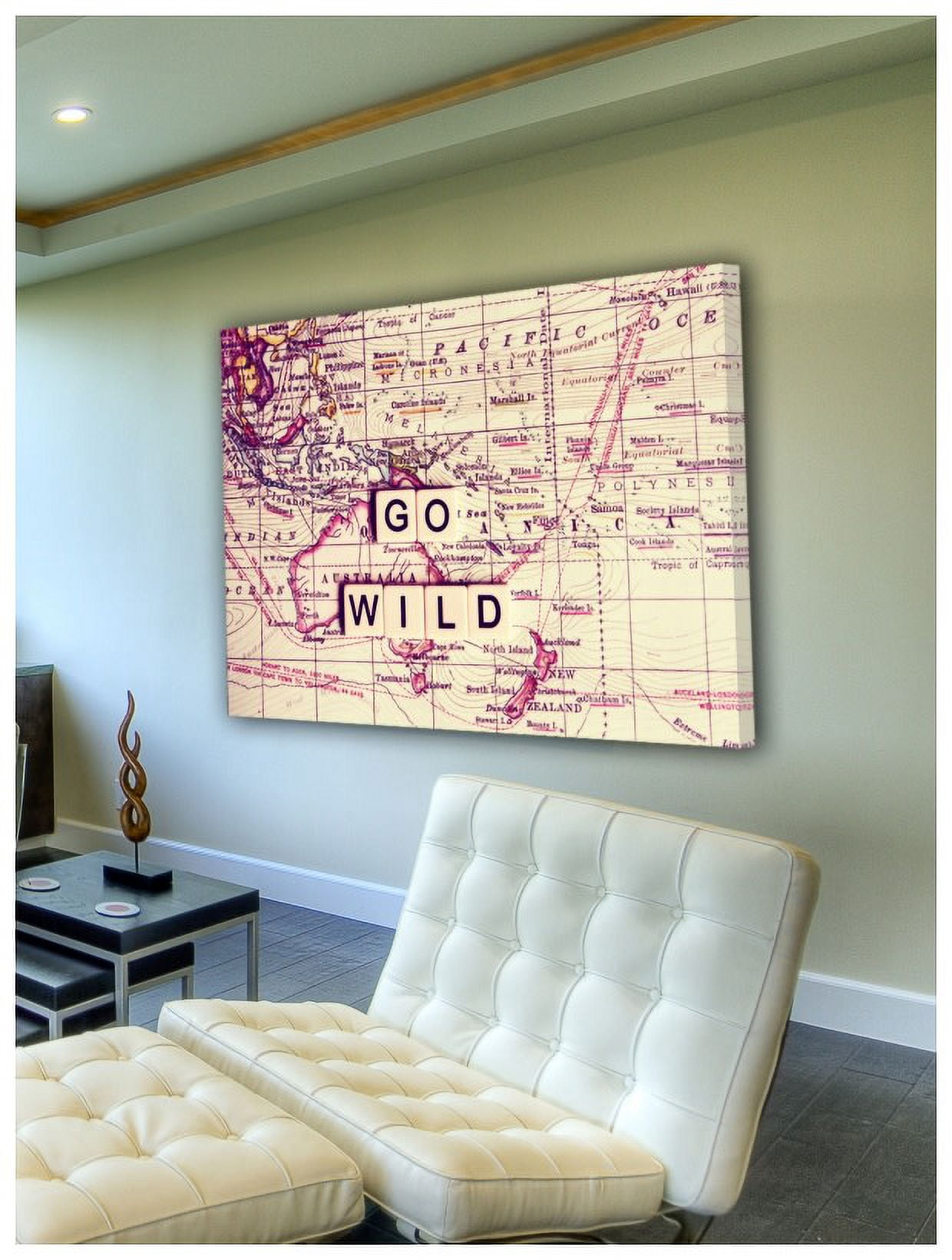 Marmont Hill "Go Wild" Sylvia Cook Painting Print on Canvas
