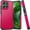 Pink, variant on PT for Motorola Moto G Power 5G 2026 XT2617 / Motorola Moto G Power 5G 2025 XT2515V MK Style Hybrid Phone Case Cover - Pink