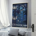 thumbnail image 3 of Lord of The Rings Retro Travel Poster 2 (2) Print Photo Art Painting Canvas Poster Home Decorative Bedroom Modern Decor Posters Gifts 24x36inch(60x90cm), 3 of 6