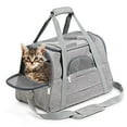 thumbnail image 4 of Sac de Transport pour Petit Chien Chat, Étui Doux Confortable Rose, 4 of 9