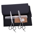 thumbnail image 2 of Tijeras de corte de cabello Perfecl herramientas profesionales para barbero texturización y adelgazamiento Plata 01, 2 of 8