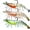 A-3.5"/0.4oz, variant on TRUSCEND Pre-rigged Fishing Jig Lures for Freshwater and Saltwater, Innovative Super Durable TPE Bass Lures, Lifelike Shrimp Crayfish Swimbait, Weedless Lure for Crappie Trout Walleye Keep Separately