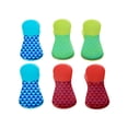 thumbnail image 1 of Farberware Professional Oblong Bag Clips, 6 Count in Geometric Assorted Colors/Patterns, 1 of 6