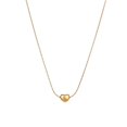 thumbnail image 4 of Golden Little Love Simple Necklace Temperament Clavicle Minority Chain V2M2, 4 of 7