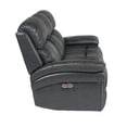 thumbnail image 3 of Sunset Trading Luxe Leather Reclining Sofa with Power Headrest, 3 of 8