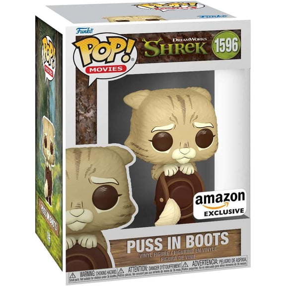Funko Shrek POP! Movies Puss in Boots Vinyl Figure (Wanted Poster)