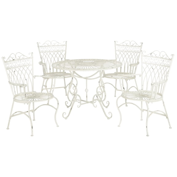 Safavieh Thessaly Outdoor Traditional 5 Piece Dining Set